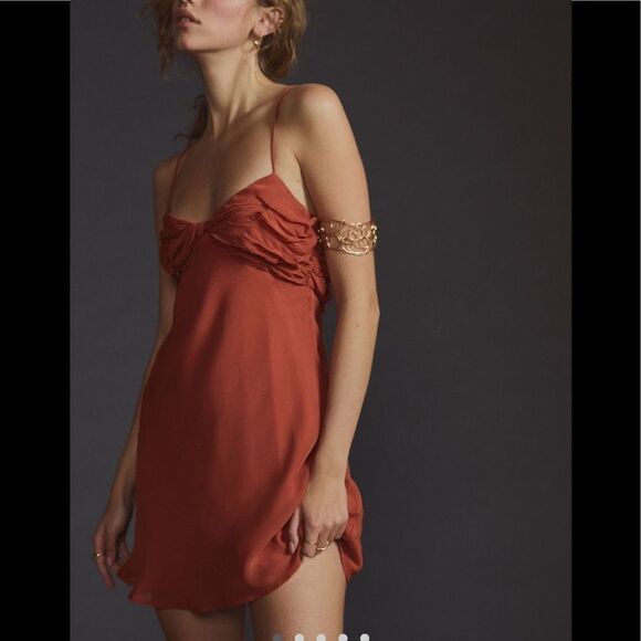 Twist-Front Slip Mini Dress
Anthropologie - Picture 1 of 5